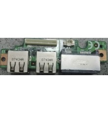 Placa Auxiliar Portas USB/Ethernet LG E500 modelo HS-16352
